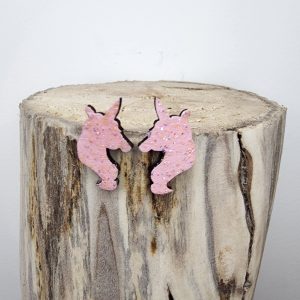 Boucles d’oreilles en bois