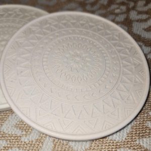 4 sous verre ethnique