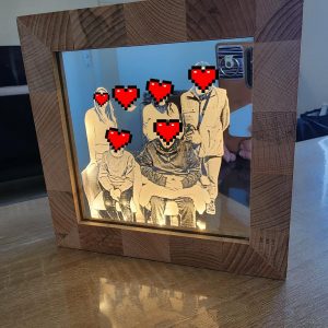 Cadre en bois personnalisé