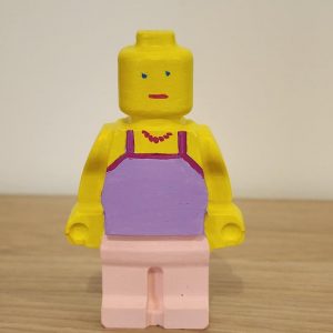 Décoration Lego en jesmonite personnalisée