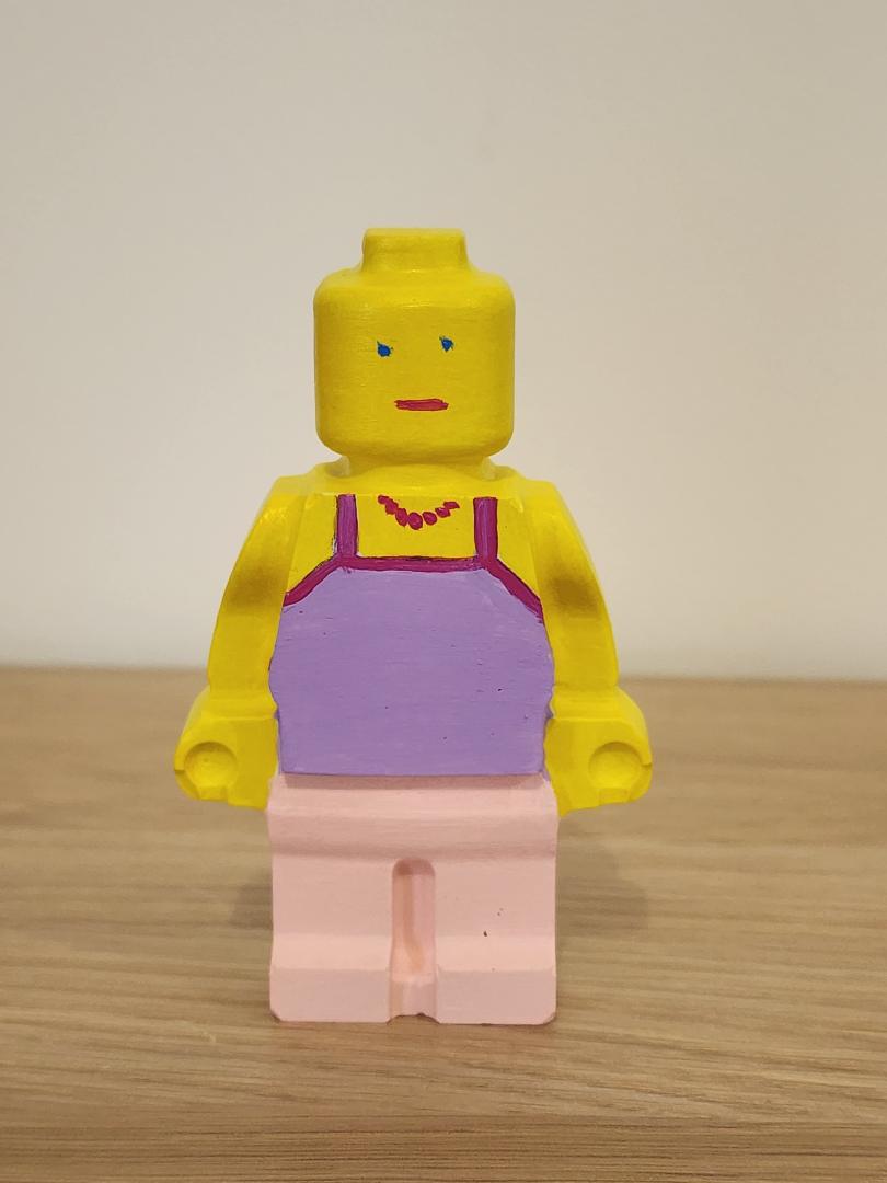 Décoration Lego en jesmonite personnalisée – Image 2