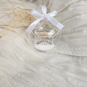 Boule de Noël  personnalisée