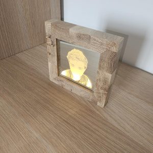 Cadre en bois personnalisé