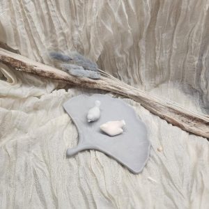 Composition 2 Ginkgo et oiseaux